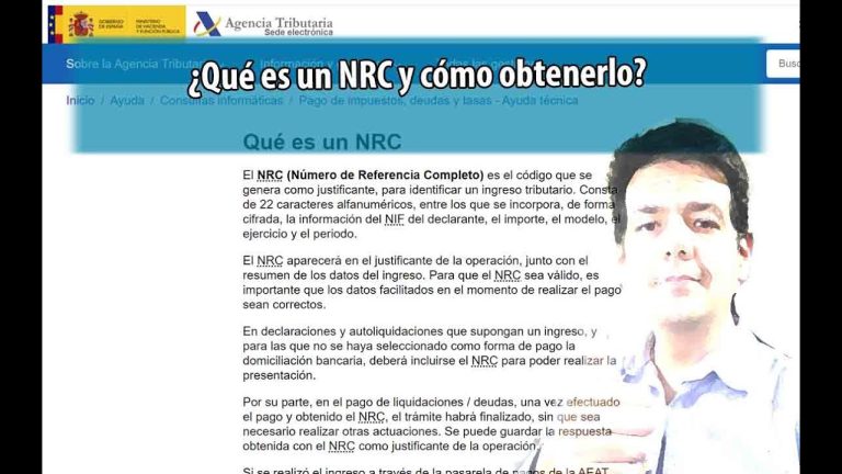 NRC de Hacienda: Descubre todo sobre este c&oacute;digo clave