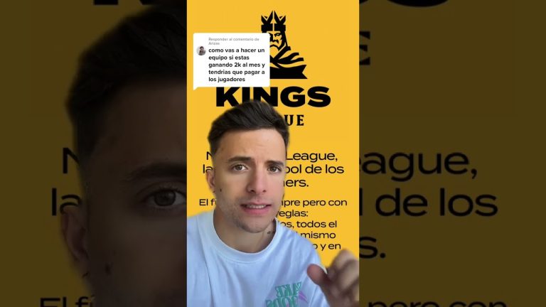 Revelado: ¿Cuánto gana un jugador de la Kings League?