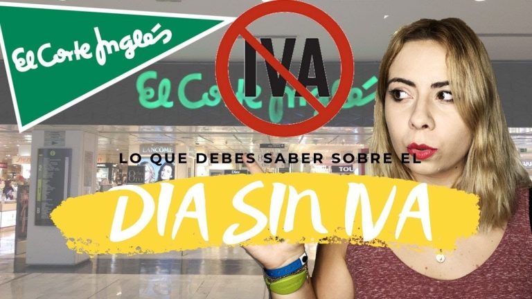 ¡No te pierdas el próximo Día sin IVA en El Corte Inglés! Descuentos imperdibles en tus productos favoritos