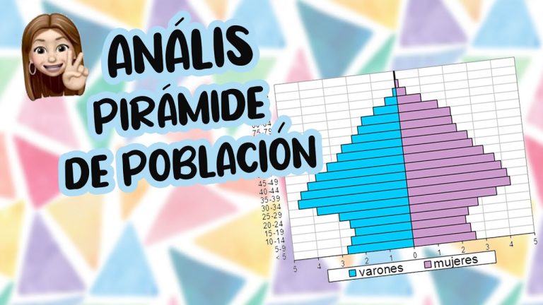 Descubre cómo analizar y comentar la pirámide de población para comprender el futuro demográfico