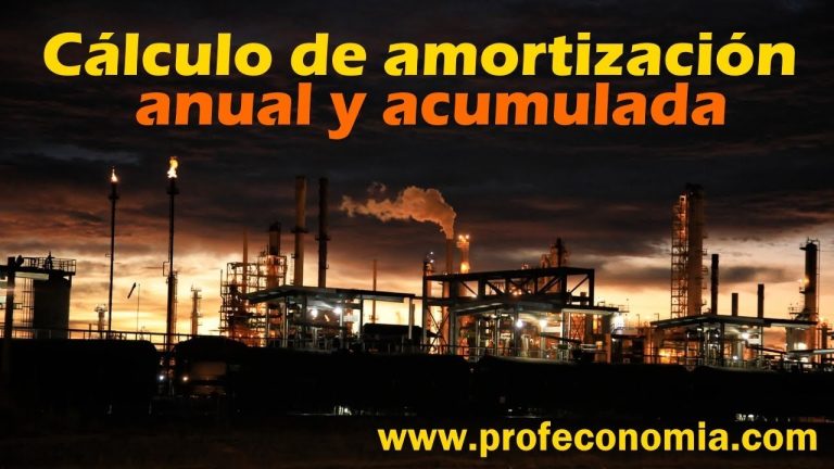 Descubre el secreto para calcular la amortización acumulada de manera eficiente