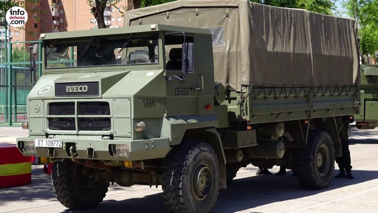 Camiones del ejercito espa&ntilde;ol
