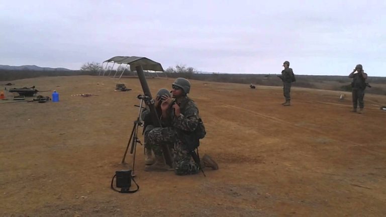 Mortero 81 mm ejercito español