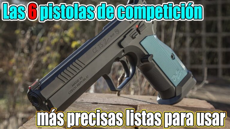 Pistolas de competición: Mejores armas para la victoria