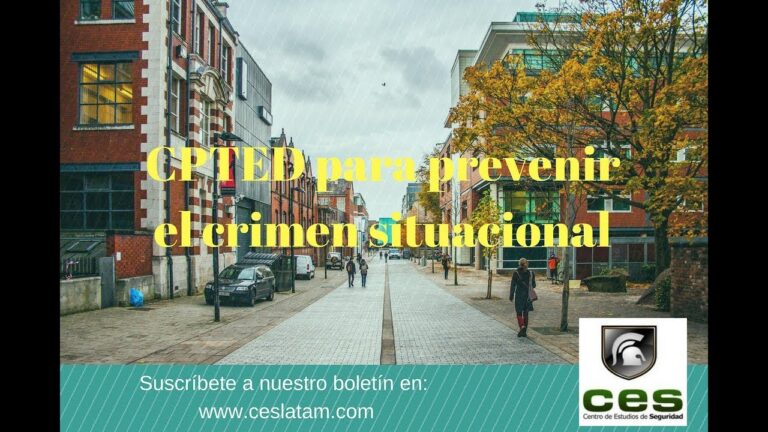 Prevenci&oacute;n del delito en zonas urbanas: Estrategias efectivas