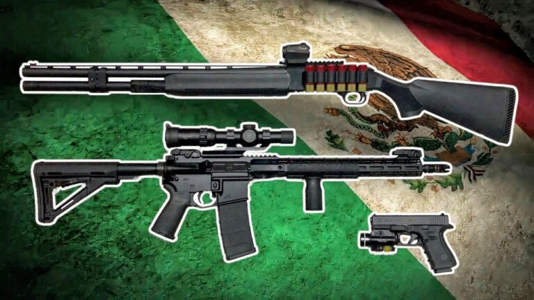 Tipos de pistolas de calibre permitido para civiles