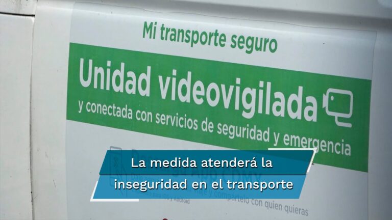 Mejorando la vigilancia en el transporte público