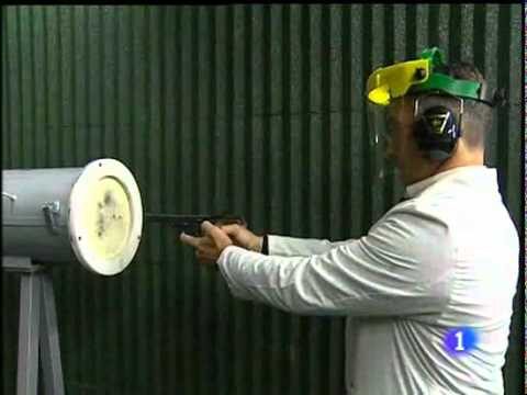 Características de las pistolas de la policía científica