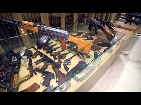 El lucrativo mercado negro de pistolas