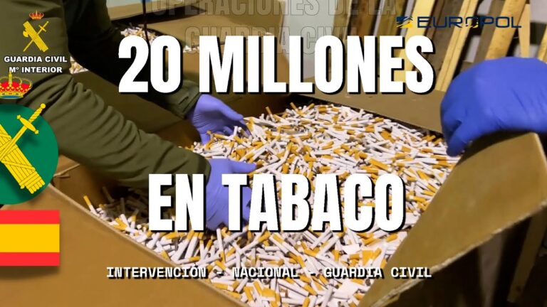 Acciones de la Guardia Civil contra el contrabando