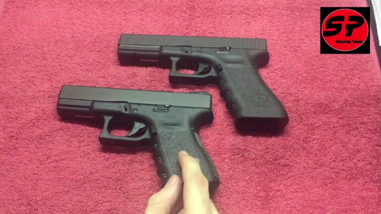 An&aacute;lisis de marcas de pistolas policiales: Comparativa