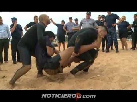 Operativo de Rescate Acuático para Policías