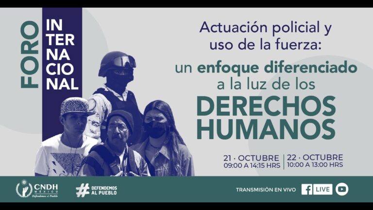 Acciones policiales para proteger derechos fundamentales