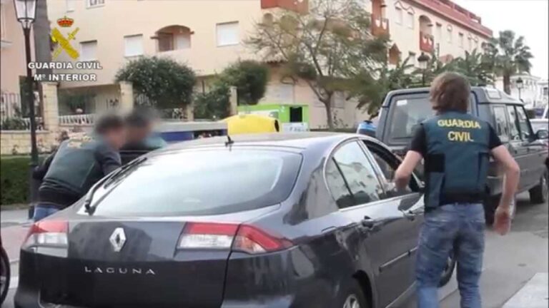 Colaboración eficiente de la Guardia Civil con la justicia