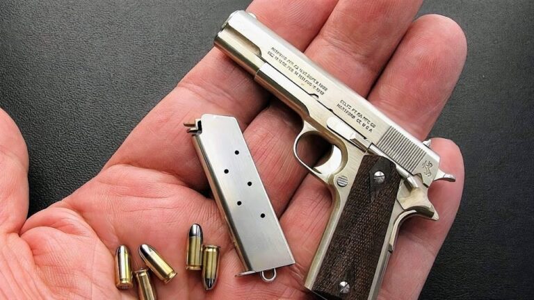 Caracter&iacute;sticas de armas de fuego de calibre peque&ntilde;o