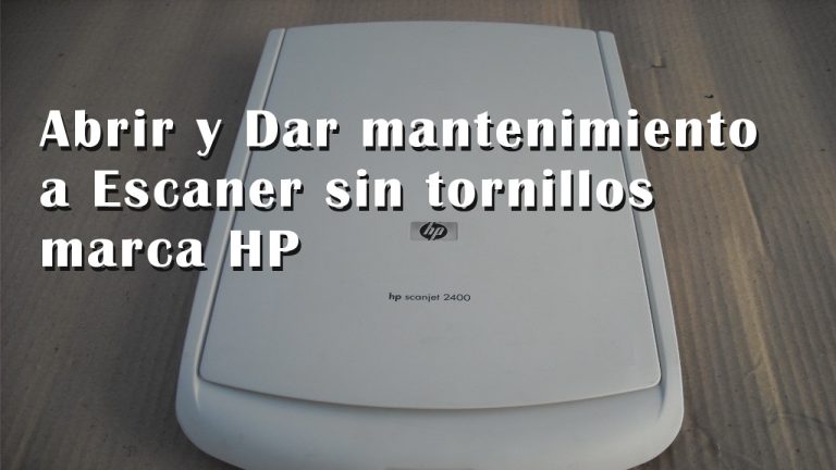 Aprovecha al m&aacute;ximo tu HP Scanjet 2400: descubre c&oacute;mo usarlo de manera sencilla