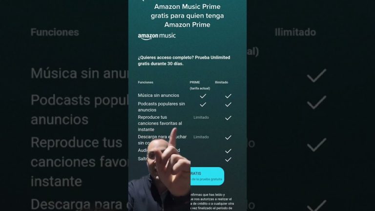 Descubre el poder de Amazon Prime: disfruta de Amazon Music