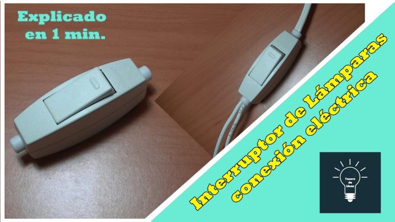 Descubre c&oacute;mo a&ntilde;adir un interruptor a una l&aacute;mpara y transformar tu iluminaci&oacute;n