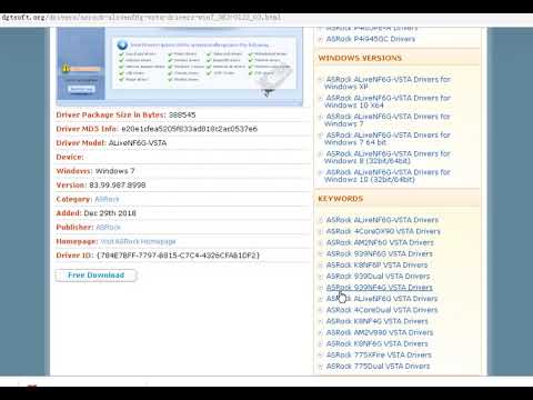 ¡Descarga los drivers Asrock Alivenf6g Vsta para Windows 7 y optimiza tu rendimiento!