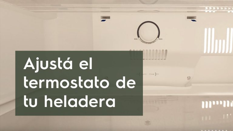 La temperatura perfecta: descubre a qué grado trabaja una heladera