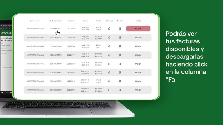 Descubre d&oacute;nde descargar tu factura de Telepase de forma r&aacute;pida y sencilla