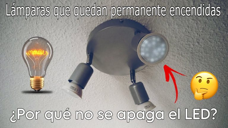 El misterio de las lámparas LED siempre encendidas: ¿Por qué no se apagan?