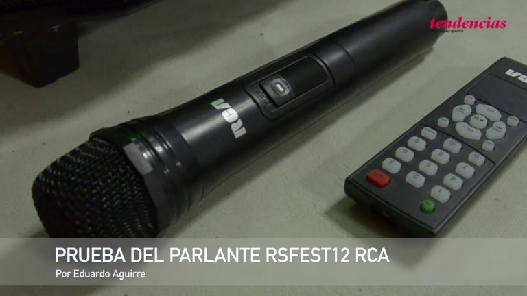 Descubre el parlante port&aacute;til Bluetooth RCA RSFest con 12 opiniones