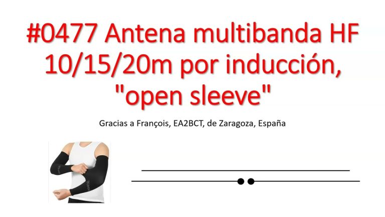 Descubre cómo construir una antena multibanda HF en casa