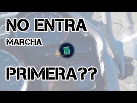 &iexcl;Sorprendente! Mi moto no entra en primera