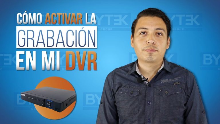 Descubre por qué tu DVR no graba y cómo solucionarlo