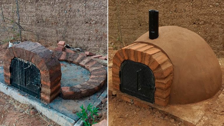 Descubre c&oacute;mo construir un horno de barro sin ladrillos