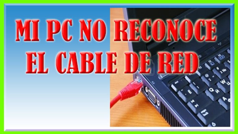 Soluci&oacute;n f&aacute;cil: &iquest;Por qu&eacute; mi PC no detecta internet por cable?