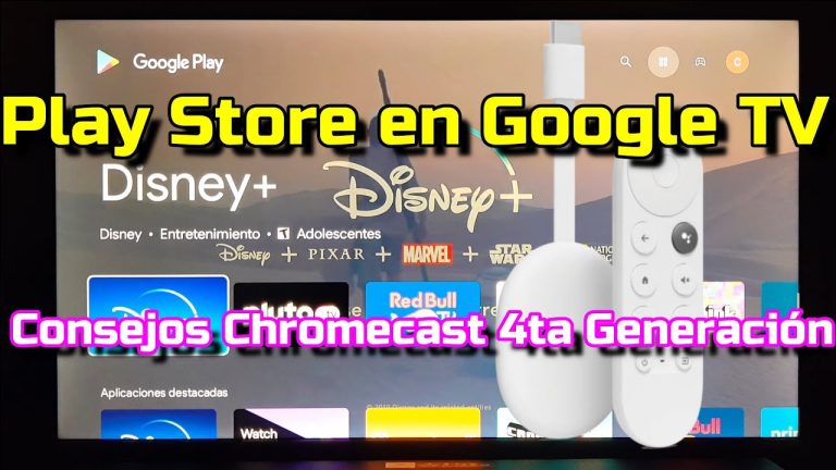 Descubre la incre&iacute;ble experiencia del Chromecast con la Play Store: todo el entretenimiento que necesitas en un solo dispositivo