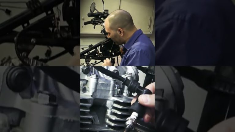 Descubre si la buj&iacute;a de tu moto tiene chispa: consejos sencillos para averiguarlo