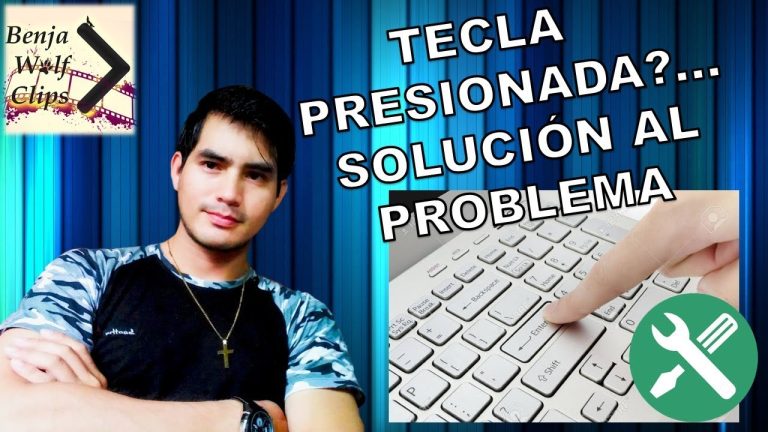 ¡Laptop lenta? Descubre cómo solucionar la tecla trabada en solo segundos