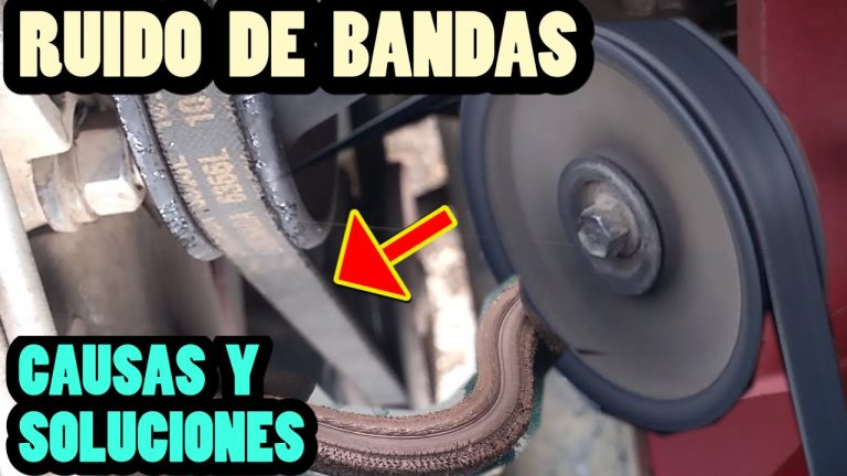 Descubre por qu&eacute; tu carro chilla al encender: posibles causas y soluciones