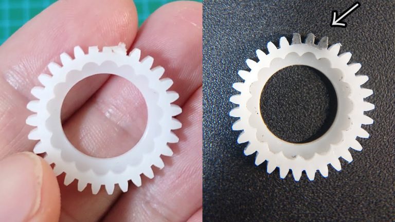 Descubre cómo reparar un engranaje de plástico de manera sencilla y eficaz