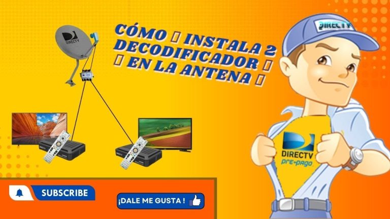 Descubre c&oacute;mo utilizar el decodificador de DIRECTV en m&uacute;ltiples antenas: &iexcl;Aprovecha al m&aacute;ximo tu se&ntilde;al!