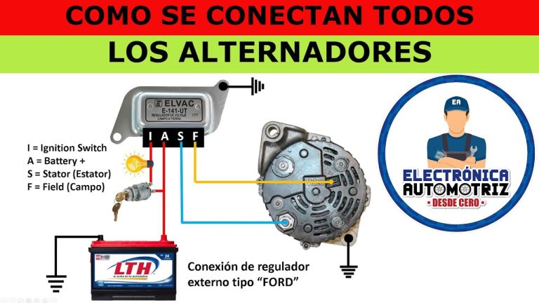 Descubre los secretos de los terminales de conexión de un alternador: todo lo que debes saber