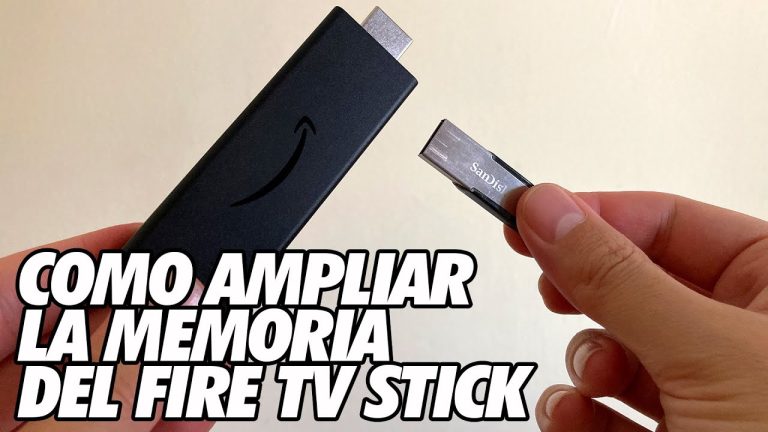 Ampl&iacute;a la memoria de tu Fire Stick de Amazon y disfruta de a&uacute;n m&aacute;s contenido