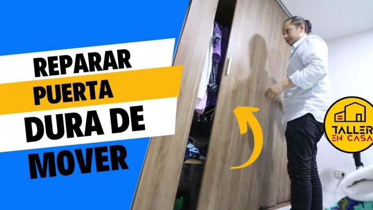 &iexcl;Soluci&oacute;n r&aacute;pida y sencilla para una puerta corrediza ca&iacute;da!