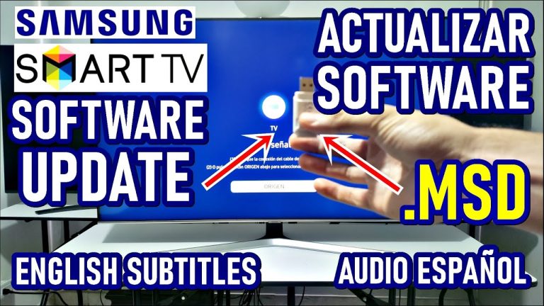 &iexcl;Descubre c&oacute;mo actualizar tu Smart TV Samsung UN46EH5300 y disfruta de nuevas funciones y mejoras!