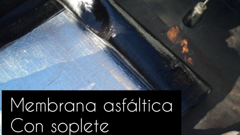 Domina el arte del soplete para aplicar membranas como un experto