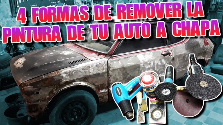 Revive tu auto: Descubre cómo pelar y pintar tu vehículo fácilmente