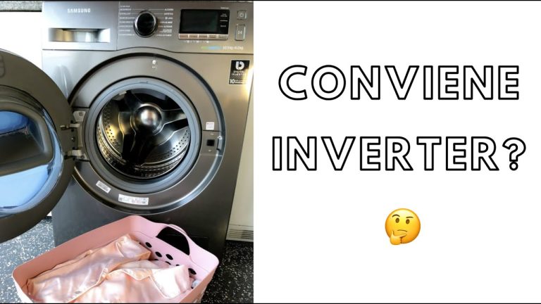 Descubre la revolución en la tecnología de lavado con los lavarropas inverter: eficiencia y ahorro garantizados