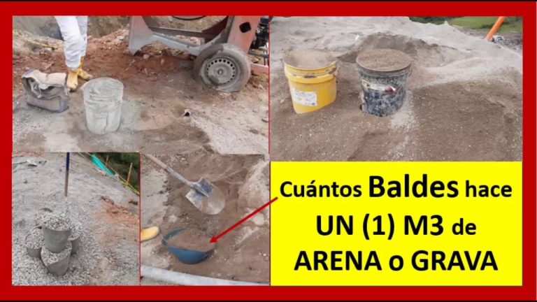 Descubre la relaci&oacute;n entre los baldes y los metros de piedra partida: &iexcl;La clave para tus proyectos de construcci&oacute;n!