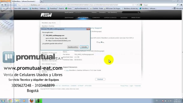 Descubre el m&eacute;todo m&aacute;s f&aacute;cil y r&aacute;pido para instalar aplicaciones en Blackberry desde tu PC
