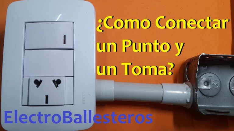 Aprende a conectar una llave de luz punto y toma: la gu&iacute;a definitiva para una instalaci&oacute;n segura
