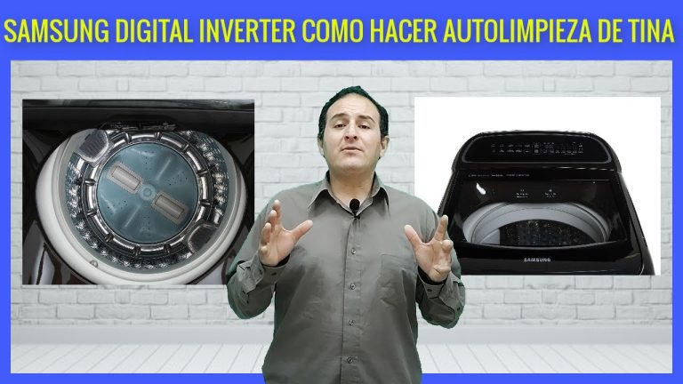 Descubre los secretos para limpiar el tambor de tu lavarropas Samsung de forma r&aacute;pida y eficiente