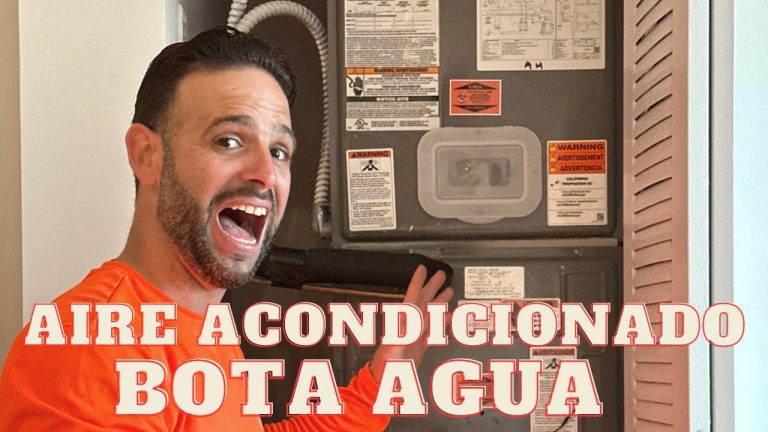 Descubre el sorprendente truco para que tu aire acondicionado no deje rastro de agua